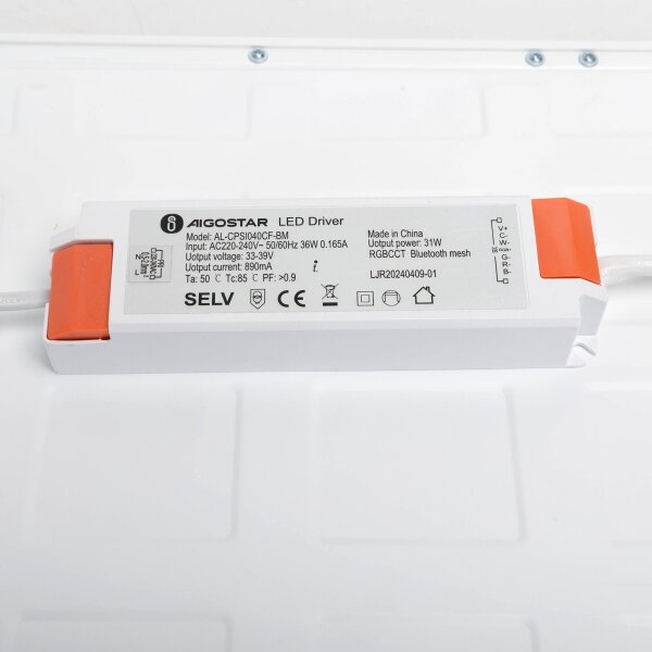 Aigostar - LED RGBW Stmívatelný podhledový panel MESH LED/36W/230V 120x30 cm