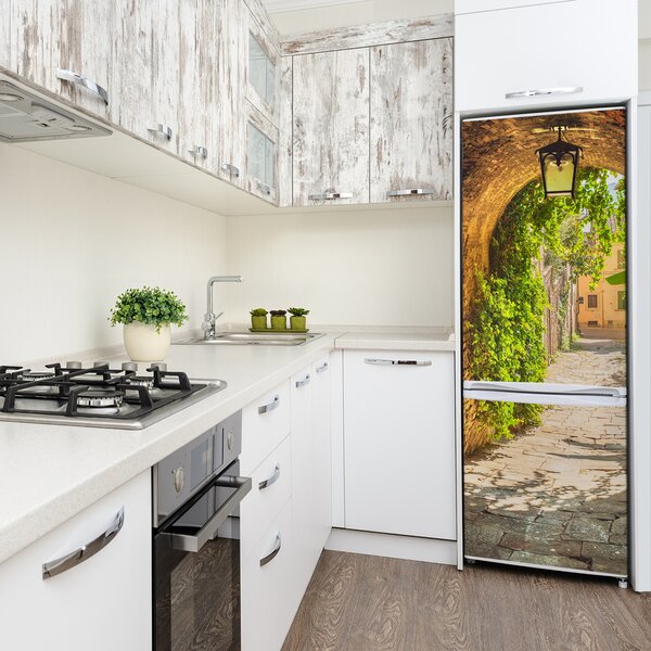 Tapeta na ledničku nálepka Italské uličky FridgeStick-70x190-f-76990670
