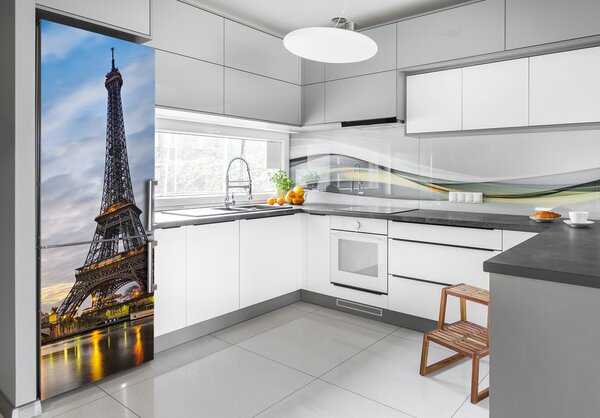 Samolepící nálepka na ledničku Eiffelova věž FridgeStick-70x190-f-77900002
