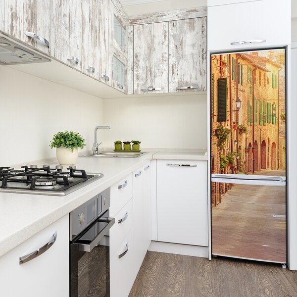 Tapeta na ledničku nálepka Italské uličky FridgeStick-70x190-f-76990856