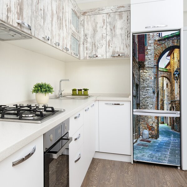 Tapeta na ledničku nálepka Italské uličky FridgeStick-70x190-f-77570256