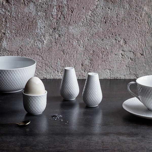 Stojánek na vejce Rhombe - set 2 ks Lyngby Porcelaen