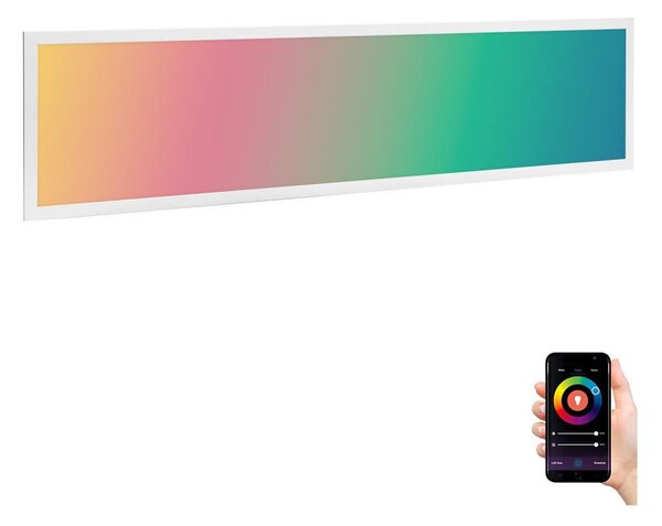 Aigostar - LED RGBW Stmívatelný podhledový panel MESH LED/36W/230V 120x30 cm