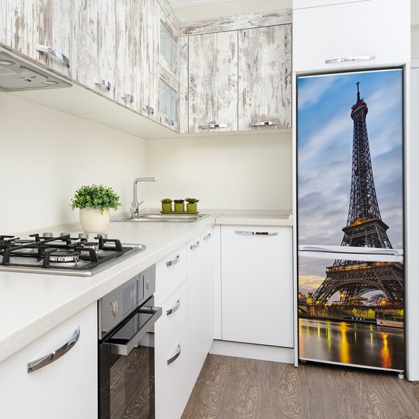 Samolepící nálepka na ledničku Eiffelova věž FridgeStick-70x190-f-77900002