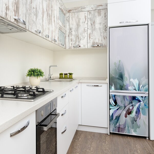 Nálepka fototapeta Abstraktní květiny FridgeStick-70x190-f-77524486