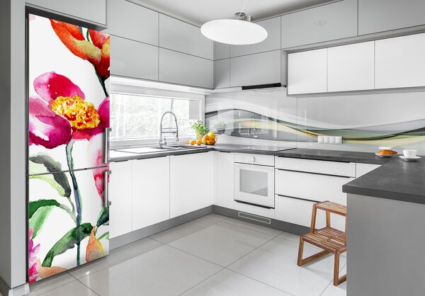 Fototapeta samolepící na ledničku Polní květiny FridgeStick-70x190-f-78023147
