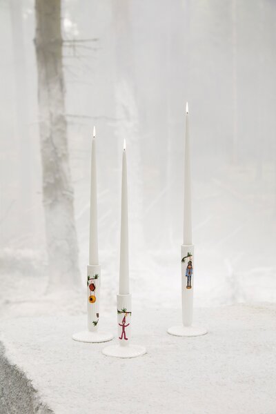 Vánoční svícen Hammershoi Christmas 16 cm Kähler
