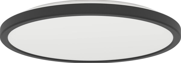 Eglo 901438-LED Koupelnové stropní svítidlo ROVITO 13,9W/230V pr.30cm IP44 černá