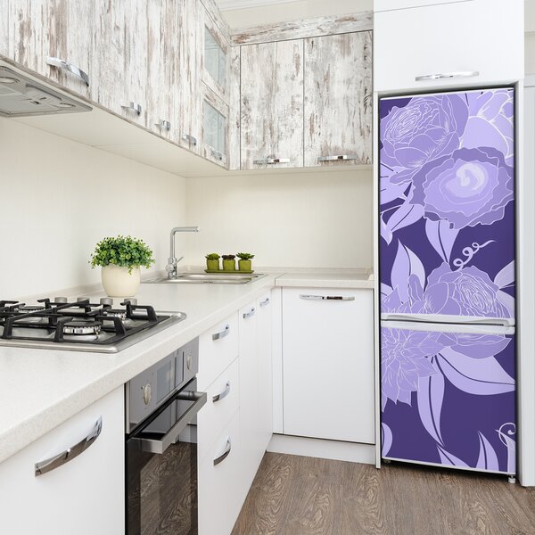 Fototapeta na ledničku Květinový vzor FridgeStick-70x190-f-77904316