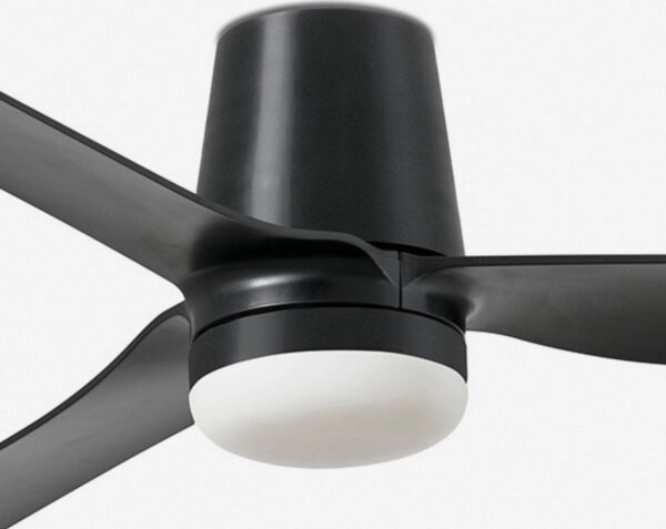 FARO 33830WT-1TW-LED Stm. vent. PUNT TUB M LED/18W/230V černá pr. 132 cm WT + DO