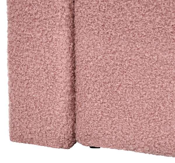 Rozkládací postel Buklé RAYSSAC 90 x 200 cm Růžová