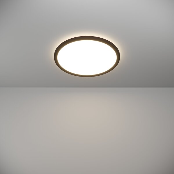 Eglo 901439 - LED Koupelnové svítidlo ROVITO 18,5W/230V pr. 38,9 cm IP44 černá