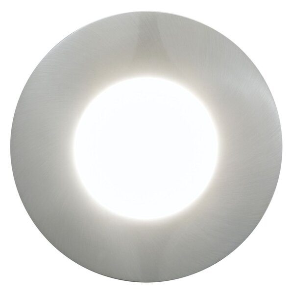 EGLO Venkovní zápustné LED světlo v moderním stylu MARGO, kruh, stříbrné 94092