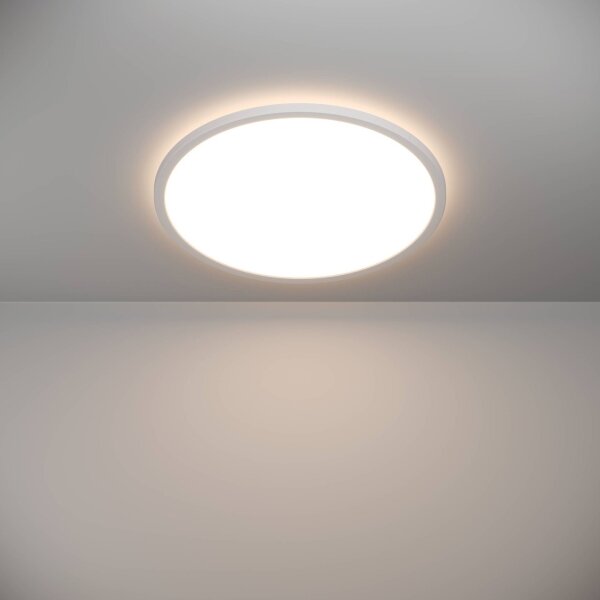 Eglo 901448 -LED Koupelnové stropní svítidlo ROVITO 16,8W/230V pr.50cm IP44 bílá