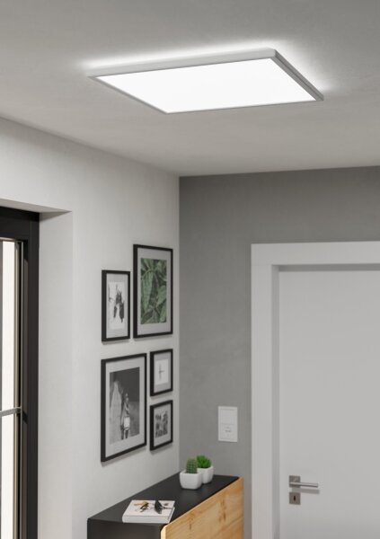 Eglo 901452 - LED Koupelnové stropní svítidlo ROVITO 17W/230V 50x50 cm IP44 bílá