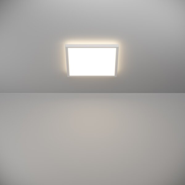 Eglo 901449 -LED Koupelnové stropní svítidlo ROVITO 13,4W/230V 29x29cm IP44 bílá