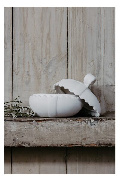 Velikonoční dekorace vajíčko Lundby White 14 cm Storefactory Scandinavia