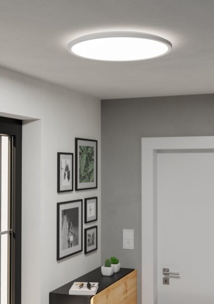 Eglo 901459-LED St. koupel. svítidlo ROVITO-R 16,8W/230V pr.50 cm IP44 bílá + DO