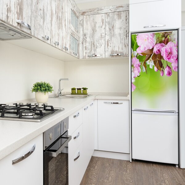 Nálepka fototapeta Jarní květiny FridgeStick-70x190-f-79458656