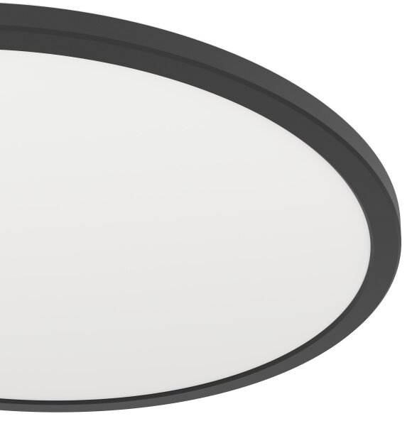 Eglo 901465-LED RGBW St. koupel. svítidlo ROVITO-Z 16,8W/230V pr.50cm IP44 černá