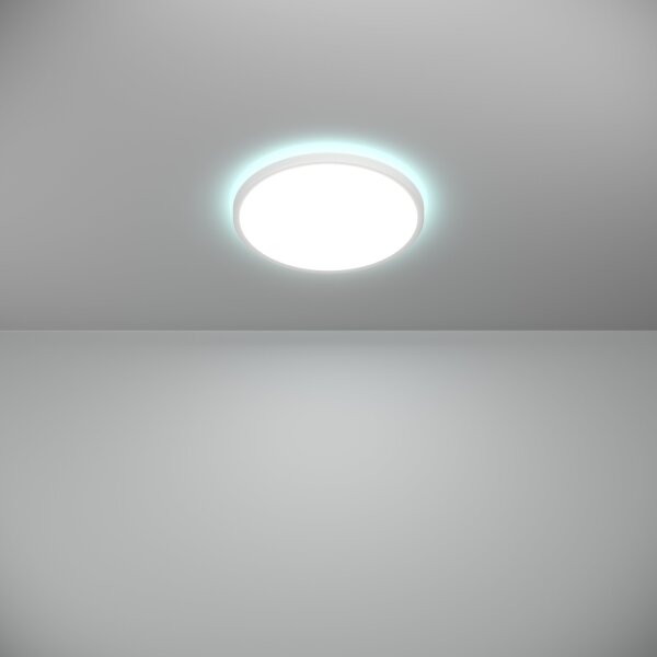 Eglo 901471-LED RGBW St. koupel. svítidlo ROVITO-Z 13,9W/230V pr.30 cm IP44 bílá
