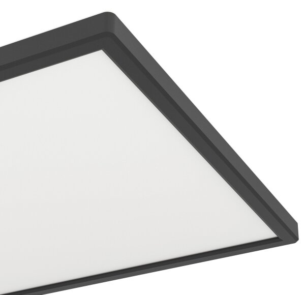 Eglo 901469-LED RGBW St. koupel. svítidlo ROVITO-Z 17,2W/230V 30x57cm IP44 černá
