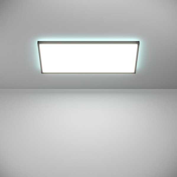 Eglo 901469-LED RGBW St. koupel. svítidlo ROVITO-Z 17,2W/230V 30x57cm IP44 černá