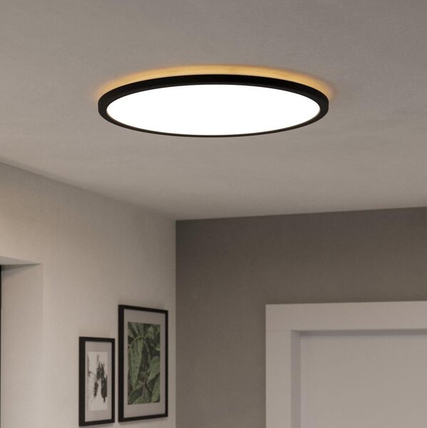 Eglo 901465-LED RGBW St. koupel. svítidlo ROVITO-Z 16,8W/230V pr.50cm IP44 černá