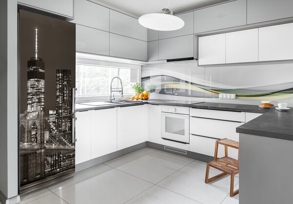 Tapeta nálepka na ledničku Manhattan New York FridgeStick-70x190-f-80217488