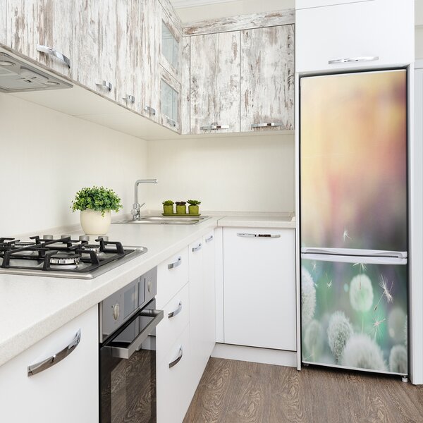 Nálepka fototapeta Pampelišky FridgeStick-70x190-f-79562753