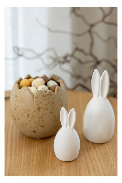 Velikonoční dekorace zajíček Emma White 15 cm Storefactory Scandinavia