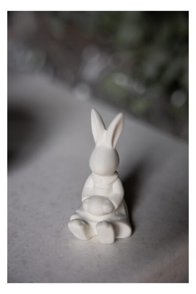 Velikonoční dekorace zajíček Signe White 8 cm Storefactory Scandinavia