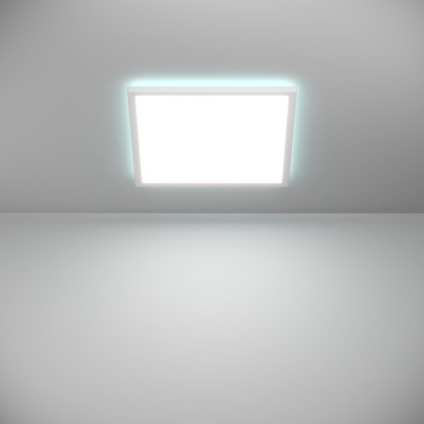 Eglo 901475 -LED RGBW St. koupel. svítidlo ROVITO-Z 17,6W/230V 39x39cm IP44 bílá