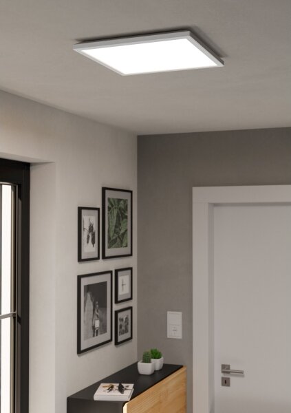 Eglo 901475 -LED RGBW St. koupel. svítidlo ROVITO-Z 17,6W/230V 39x39cm IP44 bílá