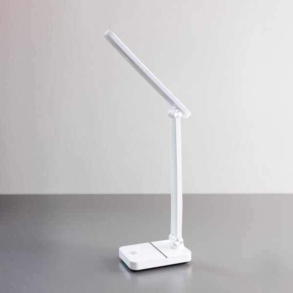 Zuma Line 1949-WH-LED Nabíjecí stolní lampa LED/8W/1200 mAh 3000/4500/6000K bílá