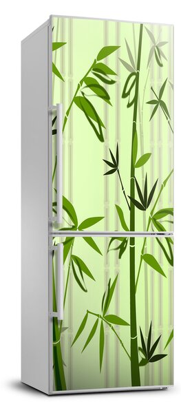 Nálepka fototapeta na ledničku Bambus FridgeStick-70x190-f-81290277