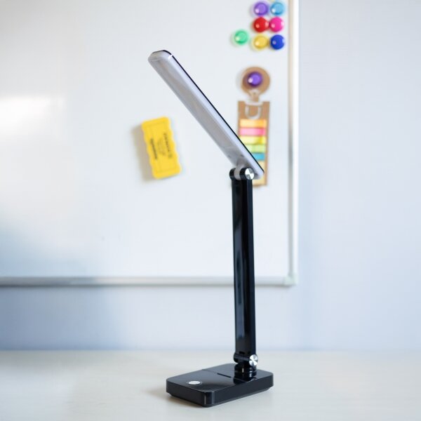 Zuma Line 1949-BK-LED Nabíjecí stolní lampa LED/8W/1200mAh 3000/4500/6000K černá