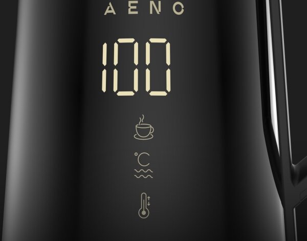 AENO - Chytrá rychlovarná konvice s LED displejem 1,7 l 2200W/230V černá