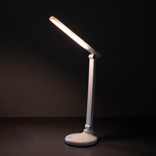 Zuma Line 1913-WH-LED Nabíjecí stolní lampa LED/6W/1200 mAh 3000/4500/6000K bílá
