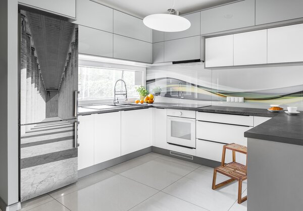 Tapeta nálepka na ledničku Nálepka chodba FridgeStick-70x190-f-81182759