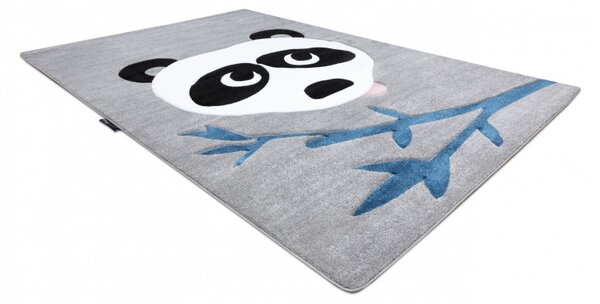 Dywany Łuszczów, Dětský kusový koberec Petit Panda grey, 120x170, šedá, dětský pokoj