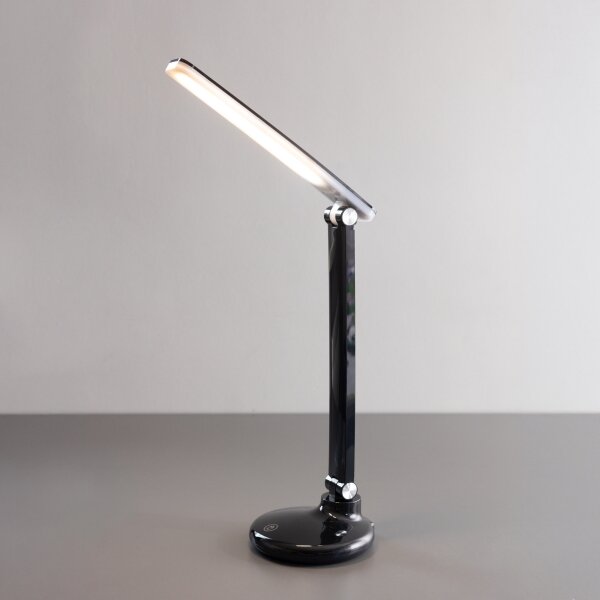 Zuma Line 1913-BK-LED Nabíjecí stolní lampa LED/6W/1200mAh 3000/4500/6000K černá