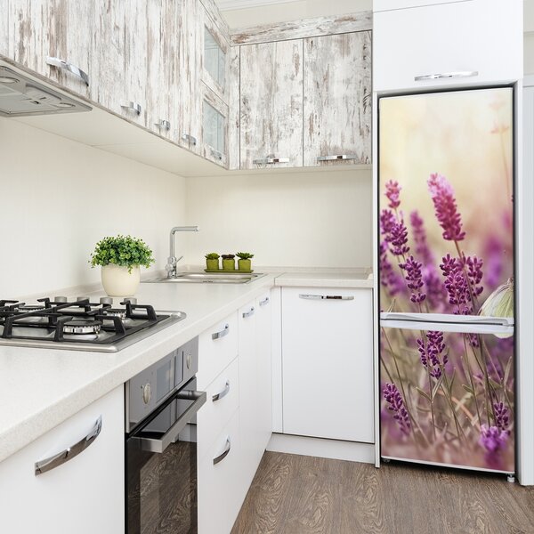 Nálepka fototapeta Květiny levandule FridgeStick-70x190-f-81033568