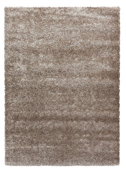 Ayyildiz, Chlupatý kusový koberec Brilliant Shaggy 4200 Taupe | Hnědá Typ: 160x230 cm