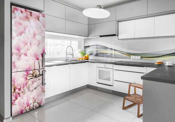 Nálepka fototapeta Květiny magnolie FridgeStick-70x190-f-81680689