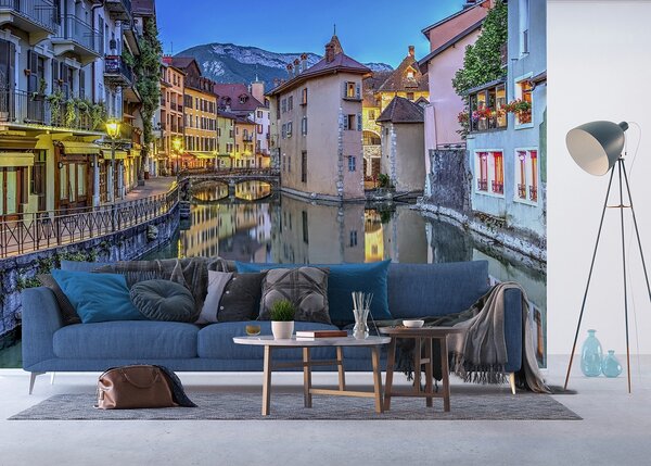 Fototapeta na míru Kanály v Annecy | Vliesová fototapeta na zed' | DFTNXXL2438