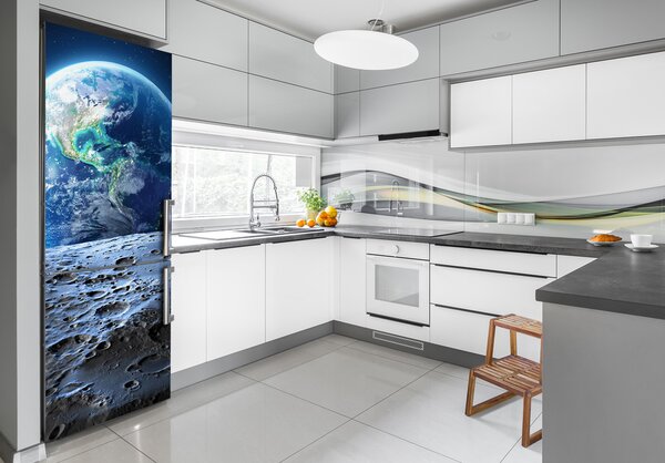 Samolepící nálepka na ledničku Planeta Země FridgeStick-70x190-f-81307374