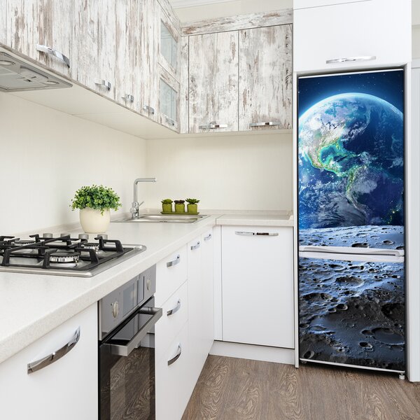 Samolepící nálepka na ledničku Planeta Země FridgeStick-70x190-f-81307374