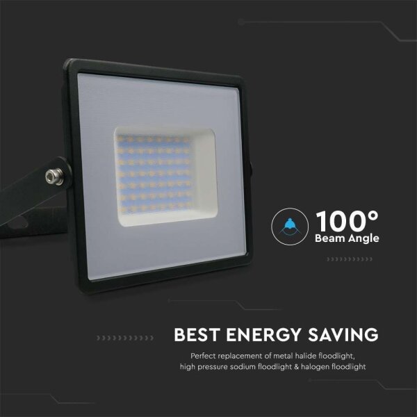 LED Reflektor LED/50W/230V 4000K IP65 černá