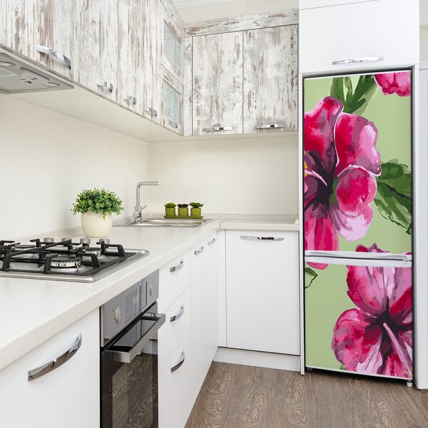 Fototapeta na ledničku Havajské květiny FridgeStick-70x190-f-81980078